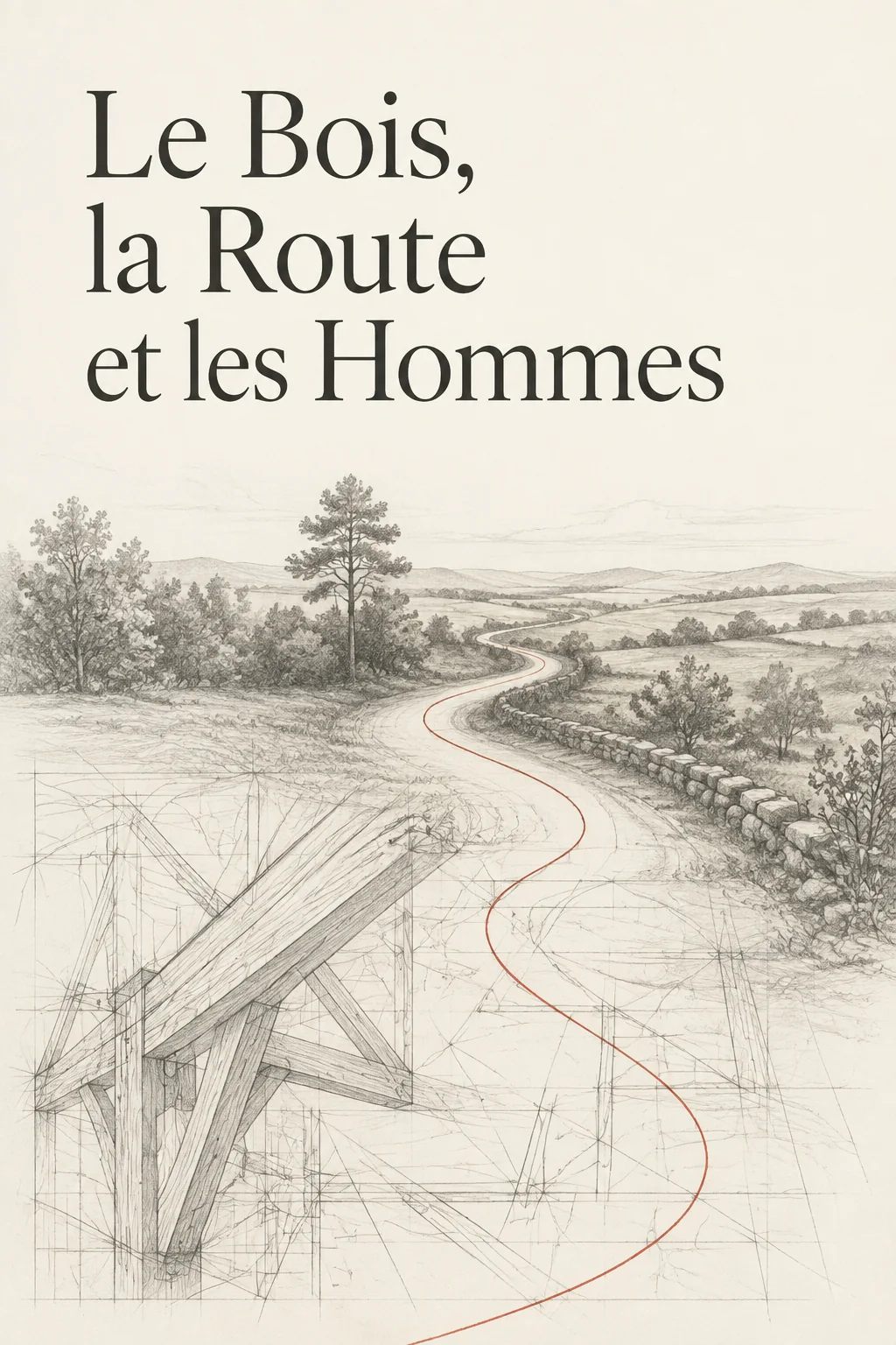 Couverture du livre Le Bois, la Route et les Hommes